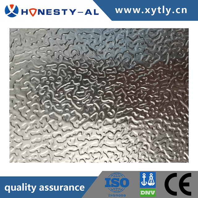 Hoja de aluminio en relieve 6061